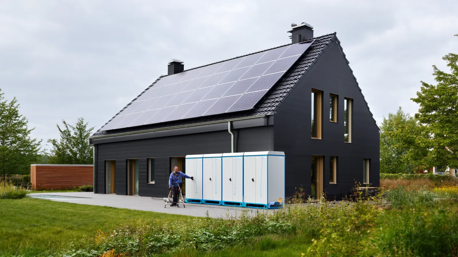 Levensduur batterij zonnepanelen: hoelang gaat een