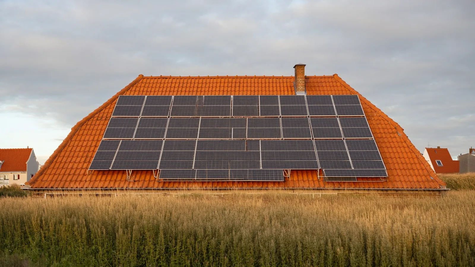 Zonnepanelen op noordgericht dak opbrengst: hoeveel