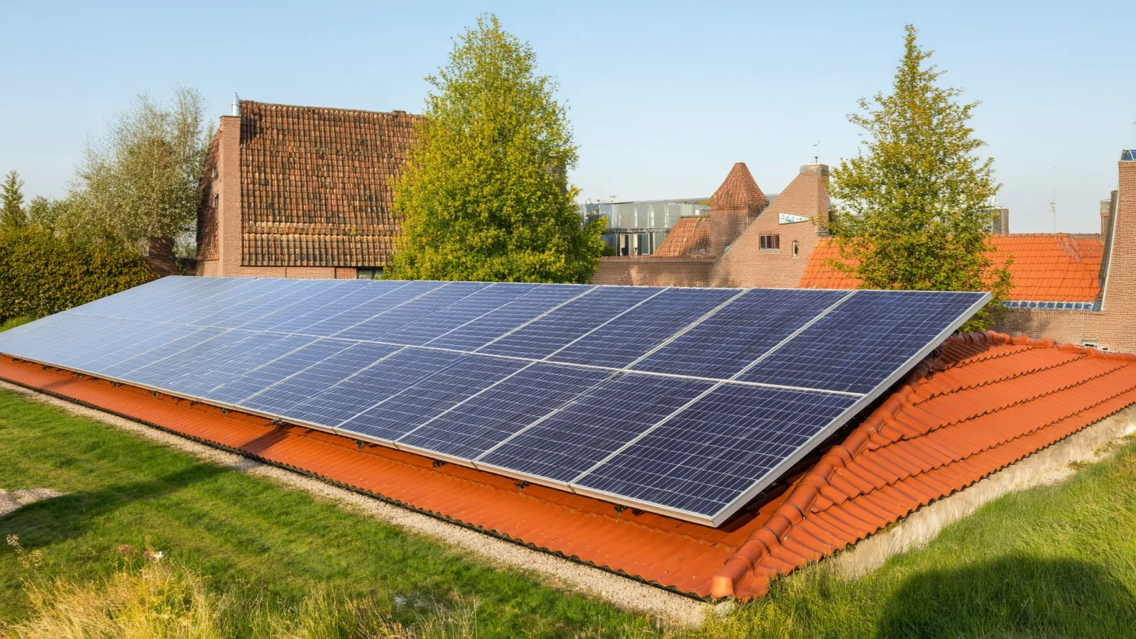 Zonnepanelen oost west degradatie opbrengst:
